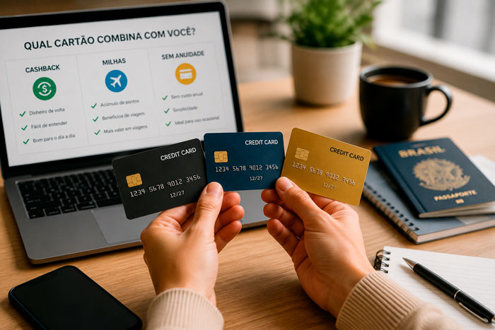 Comparativo entre cartões de crédito
