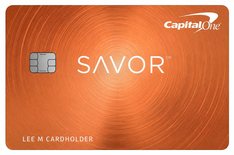 Capital One Savor Cash Rewards Credit Card